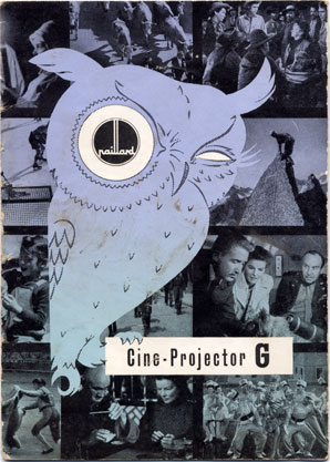 Bolex model G projector booklet